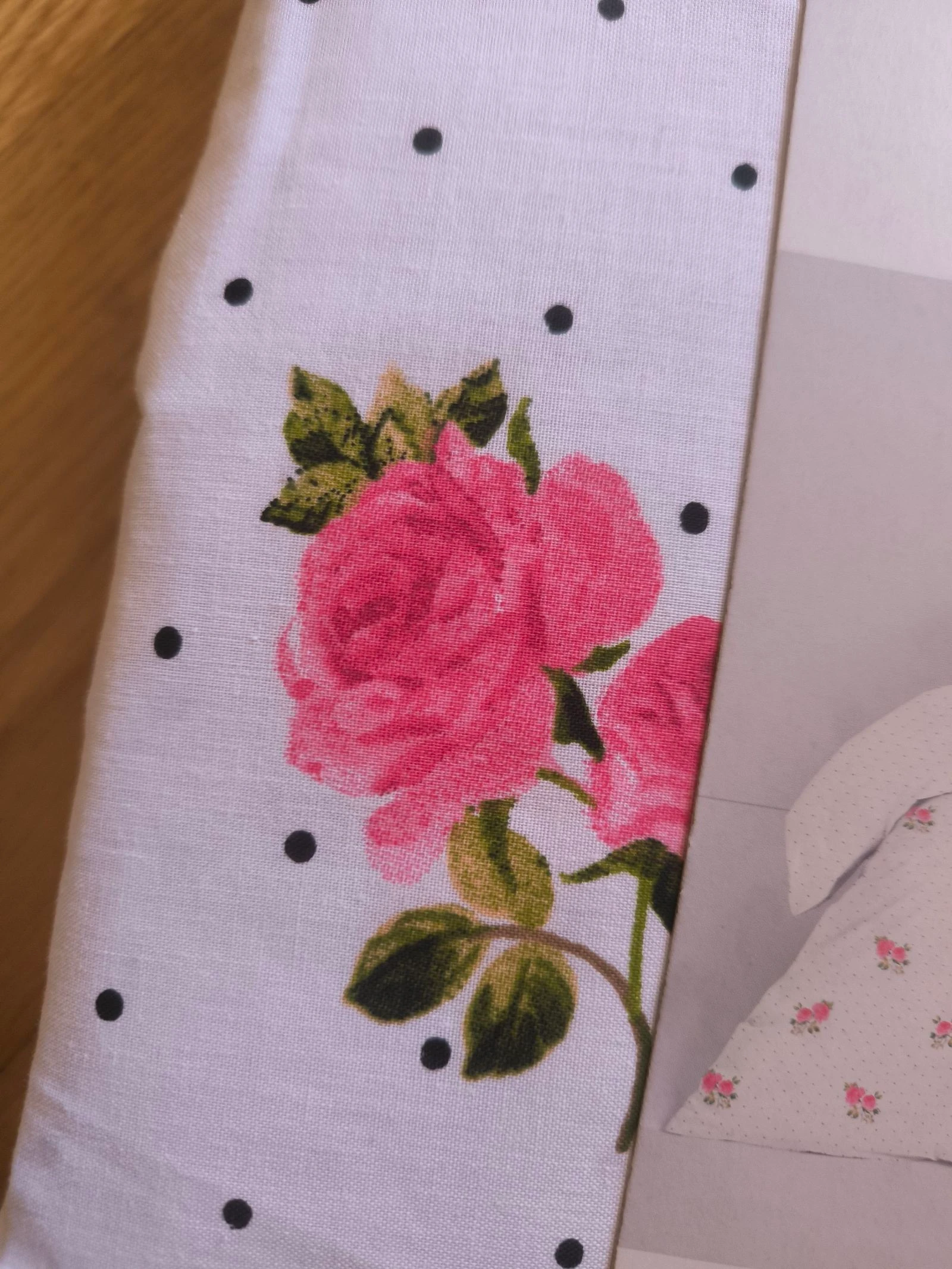 Housse de couette double à pois et fleurs Primark – photo 2